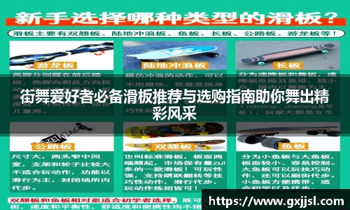街舞爱好者必备滑板推荐与选购指南助你舞出精彩风采