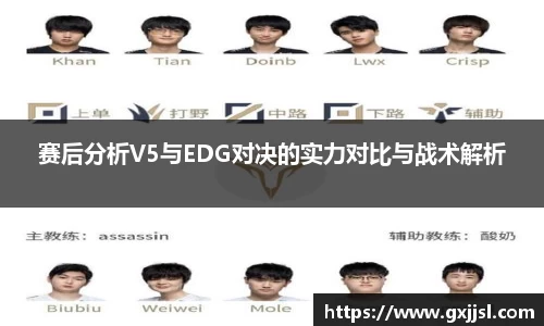 赛后分析V5与EDG对决的实力对比与战术解析
