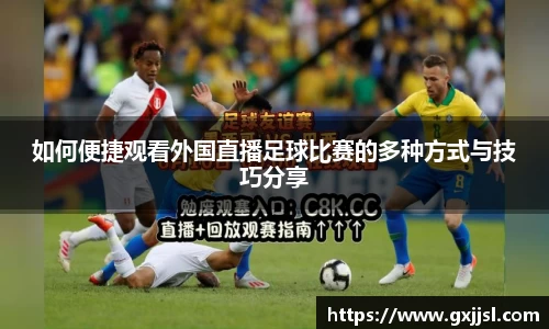 如何便捷观看外国直播足球比赛的多种方式与技巧分享